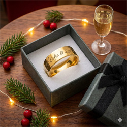 6 mm  Flat Edge Wedding Ring